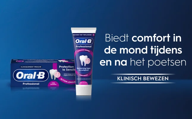 Image 2 - A cartoon tooth character with a smiling face and superhero cape is inside a glowing blue circle surrounded by bubbles, with the text Sterke tanden en een gezonde mond.