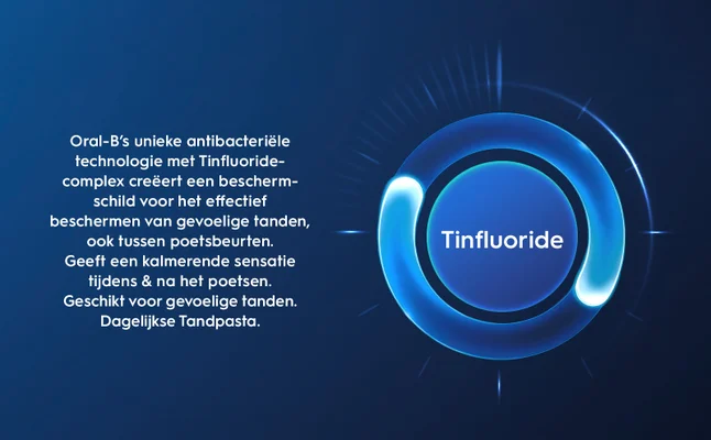 Image 3 - An image featuring a blue background with bubbles, displaying an Oral-B shield logo labeled #1, and text stating that Oral-B is the most used toothbrush brand by dentists worldwide, inspired by the expertise of dentists.