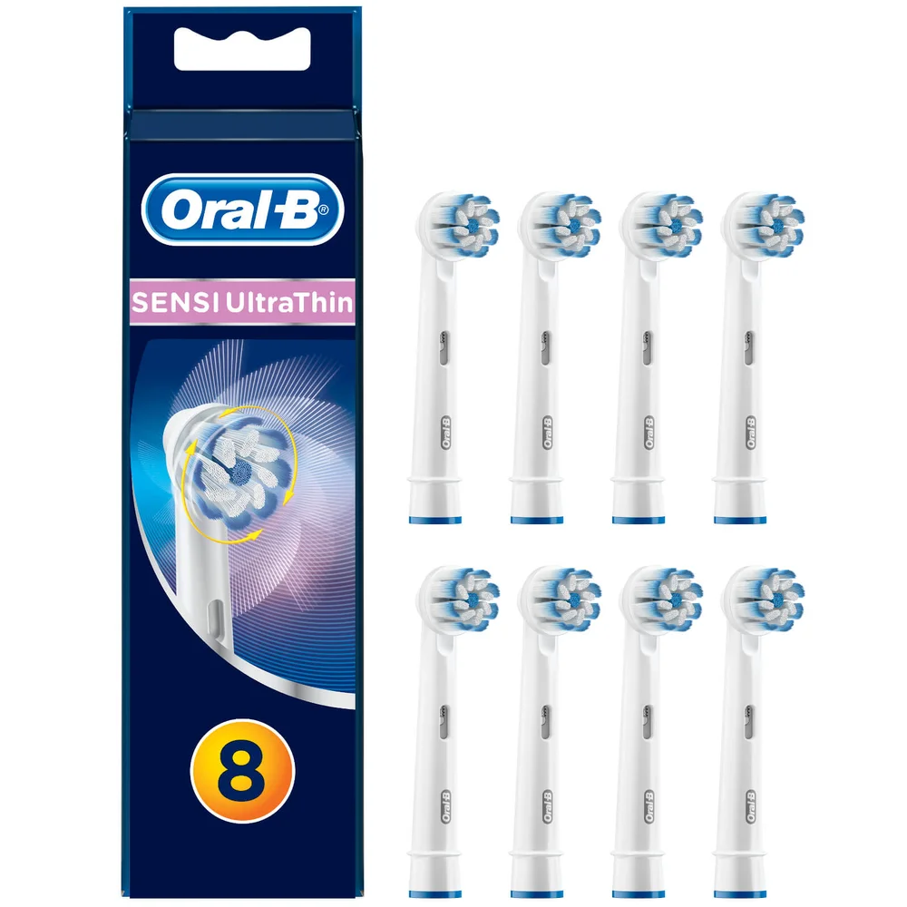 Oral-B Sensitive Clean Opzetborstels, 8 Stuks Afbeelding 1
