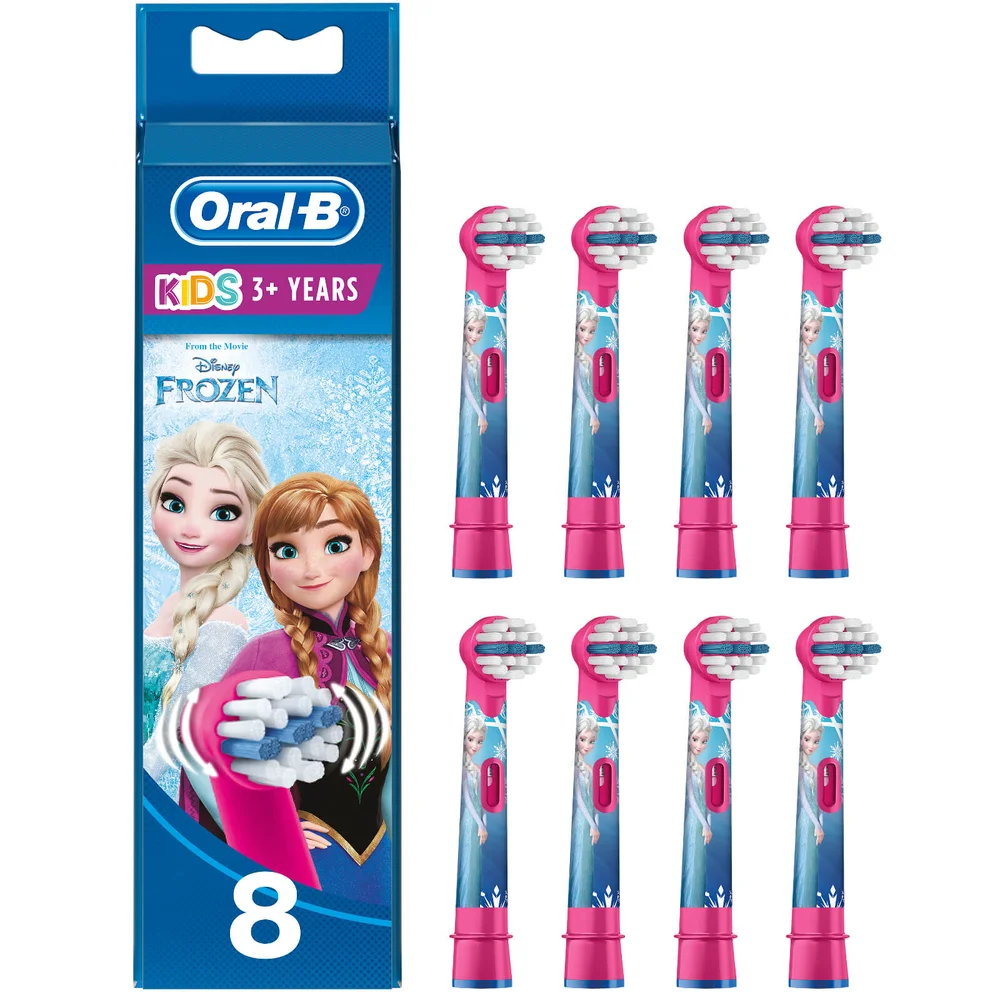 Oral-B Kids Opzetborstels Met Disney Frozen 2-figuren, 8 Stuks Afbeelding 1