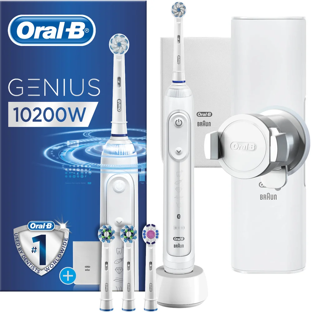 Genius 10200 Elektrische Tandenborstel Wit Afbeelding 1