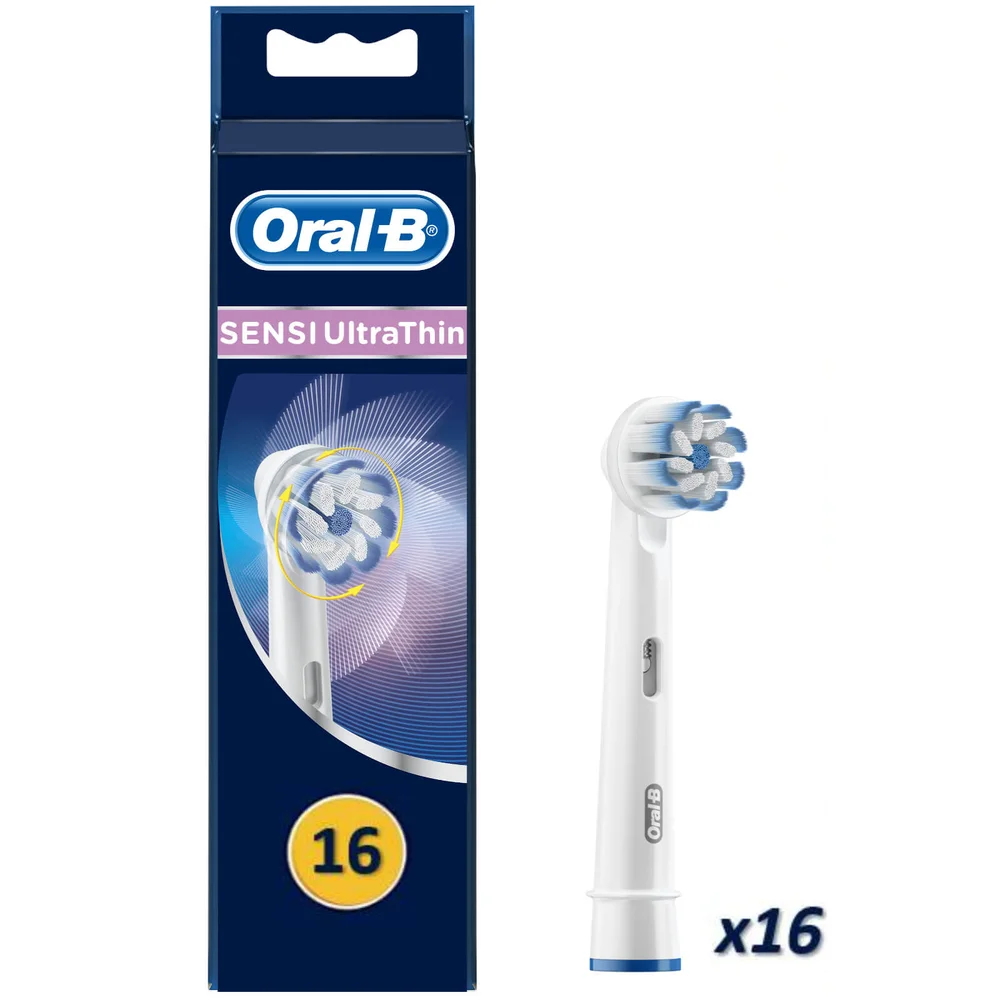 Oral-B Sensitive Clean Opzetborstels, 16 Stuks Afbeelding 1