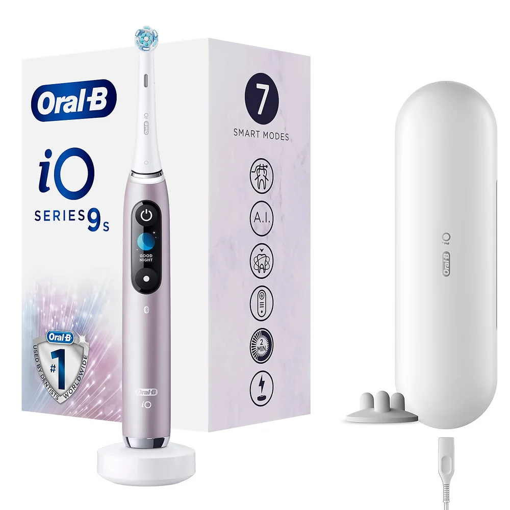 Oral-B iO - 9s Elektrische Tandenborstel Roze Afbeelding 1