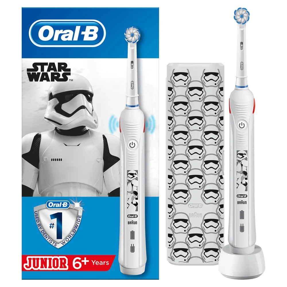 Oral-B Junior Elektrische Tandenborstel Star Wars Met Exclusieve Reisetui Afbeelding 1