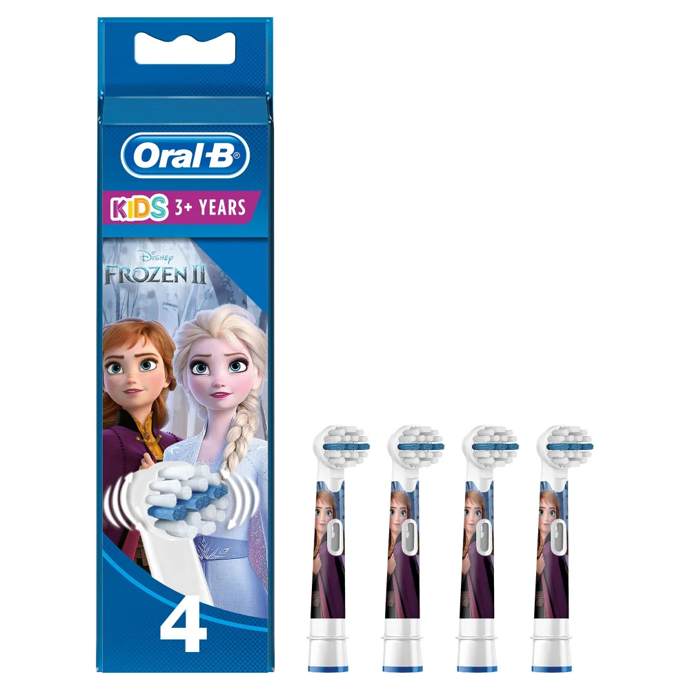 Oral-B Kids Opzetborstels Met Disney Frozen 2-figuren, 4 Stuks Afbeelding 1