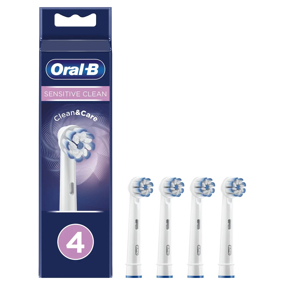 Oral-B Pro Sensitive Clean Opzetborstels - 4 Stuks Afbeelding 1