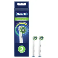 Oral-B Pro CrossAction Opzetborstels Wit, 2 Stuks