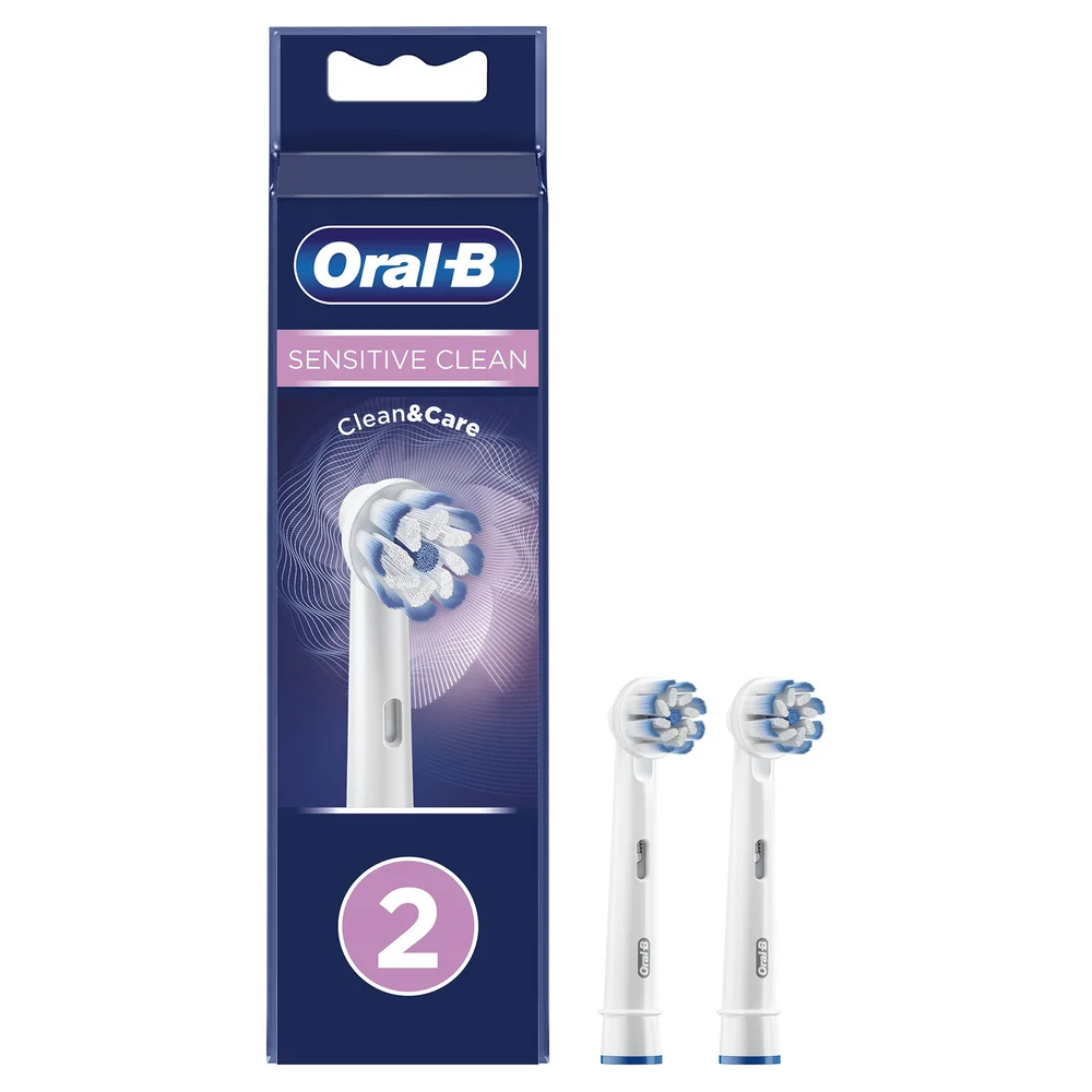 Oral-B Pro Sensitive Clean Opzetborstels - 2 Stuks Afbeelding 1