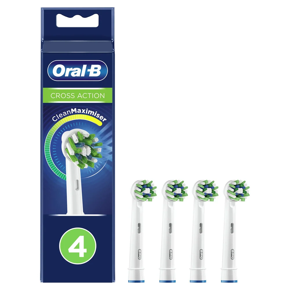 Oral-B Pro Cross Action Opzetborstels - 4 Stuks Afbeelding 1