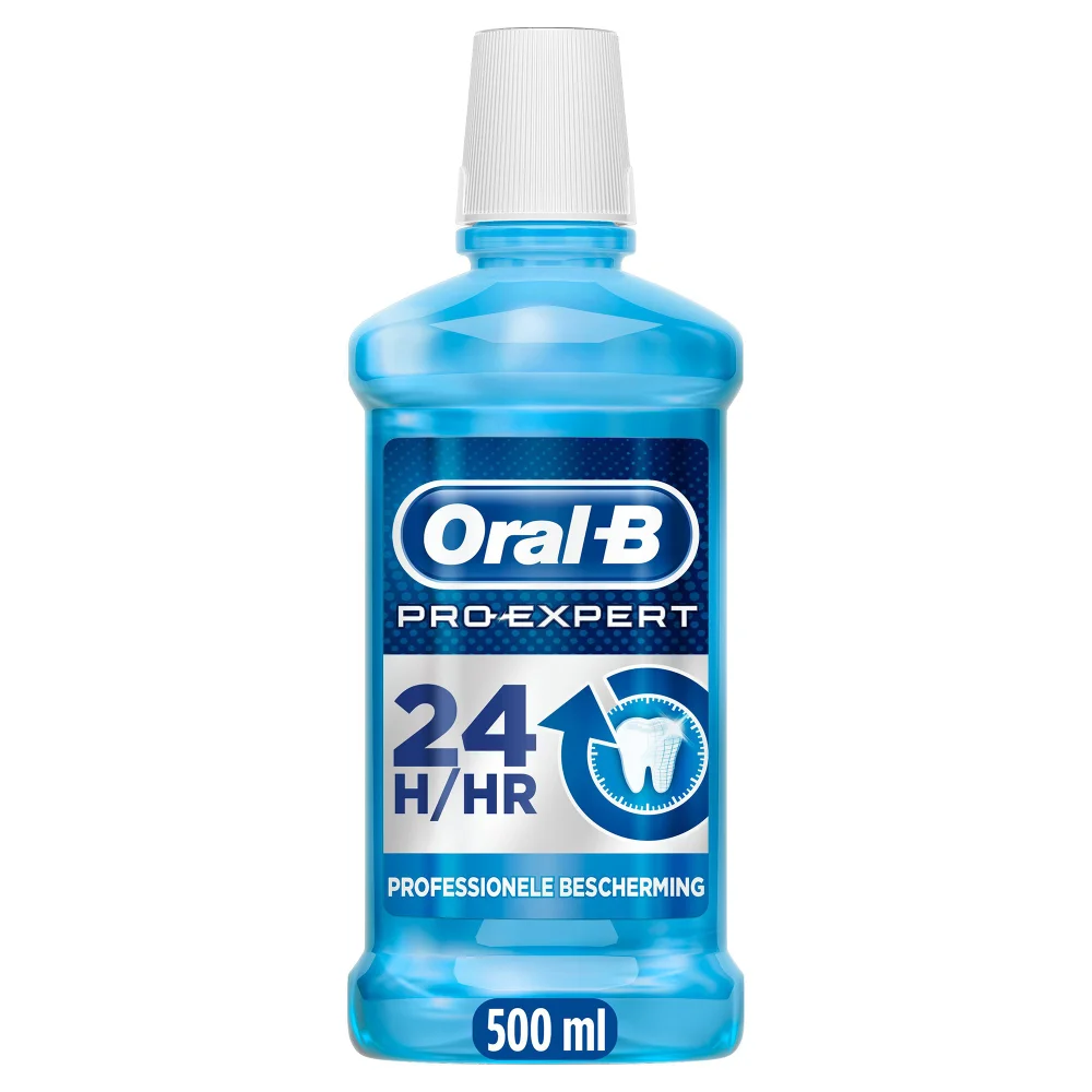 Oral-B Pro-Expert Professionele Bescherming Frisse Muntsmaak Mondwater, 500 ml Afbeelding 1