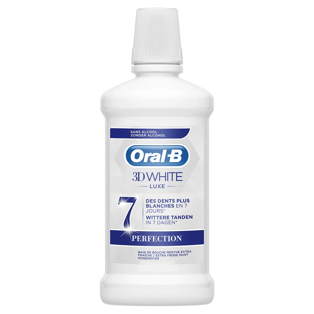 Oral-B 3D White Luxe Perfection Mondwater 500 ml Afbeelding 1