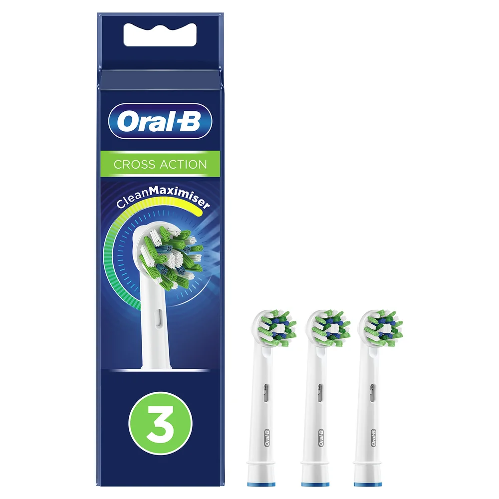 Oral-B Pro Cross Action Opzetborstels - 3 Stuks Afbeelding 1