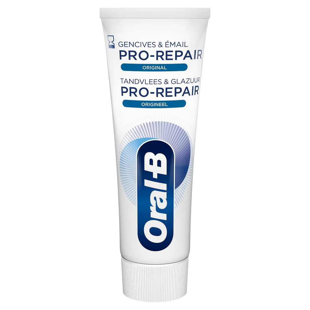 Oral-B Tandvlees & Glazuur Pro-Repair Origineel Tandpasta 2x75ml Afbeelding 1