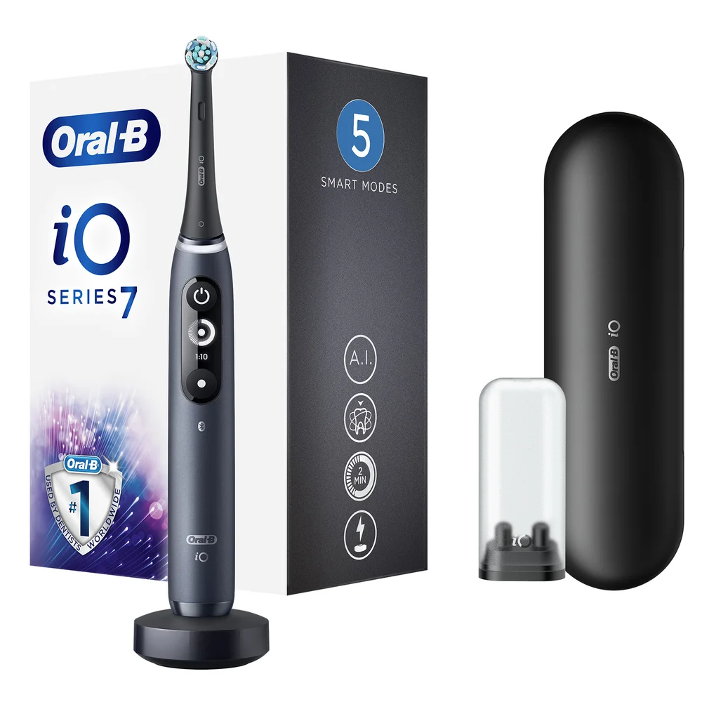 Oral-B iO7n Elektrische Tandenborstel Zwart Afbeelding 1