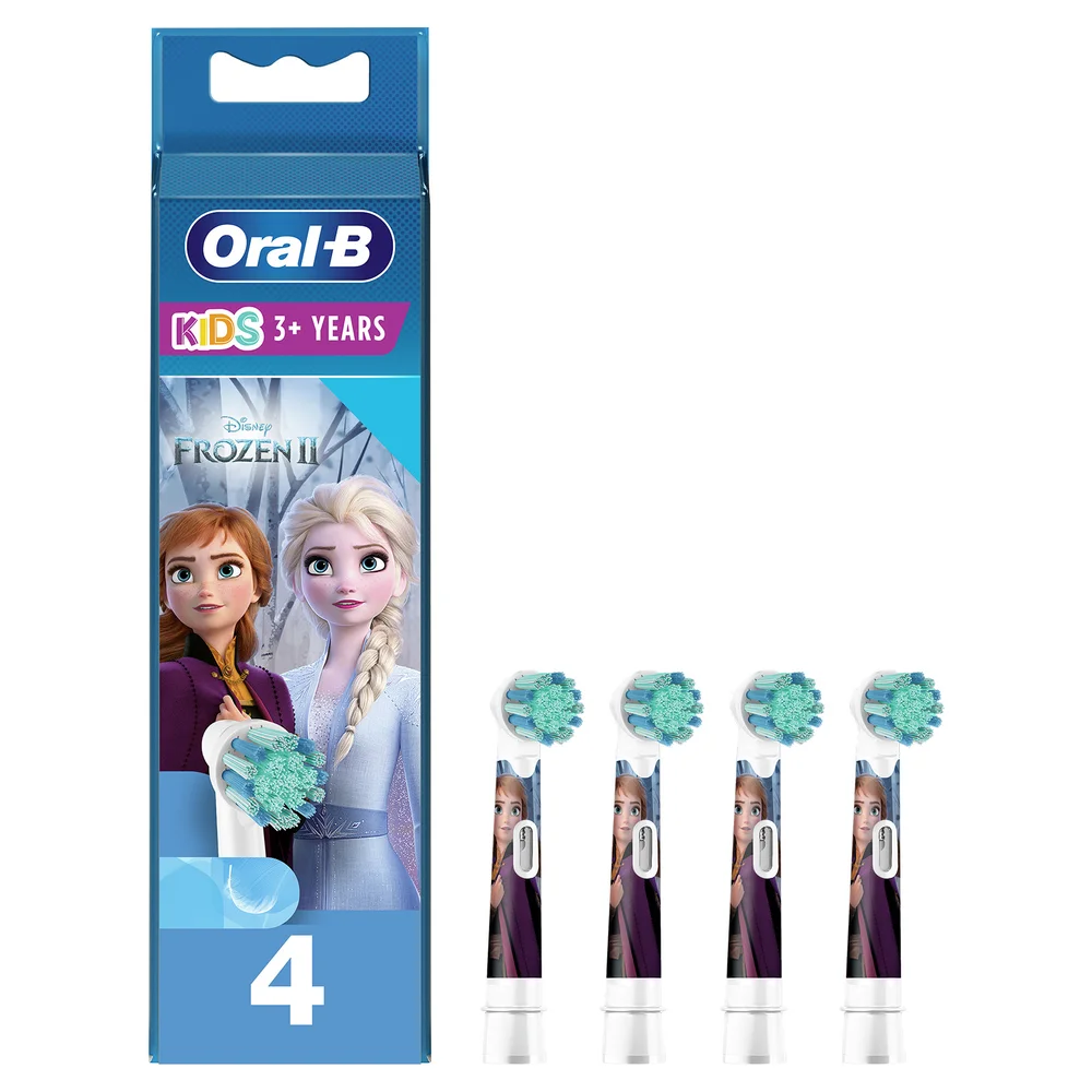 Oral-B Kids Opzetborstels Met Disney Frozen 2-figuren, 4 Stuks Afbeelding 1