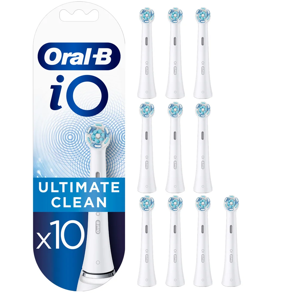 Oral-B iO Ultimate Clean Opzetborstels Wit, 10 Stuks Afbeelding 1