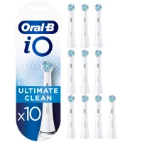 Oral-B iO Ultimate Clean Opzetborstels Wit, 10 Stuks