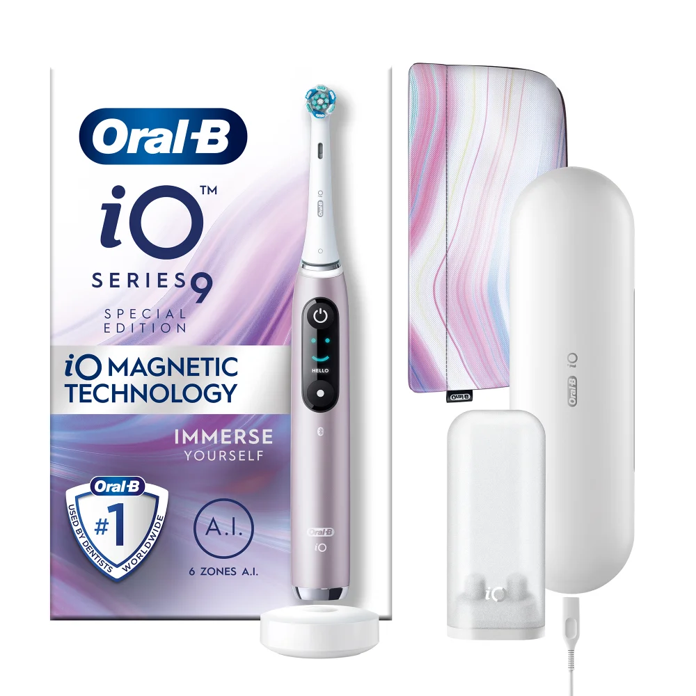 Oral-B iO9 Special Edition Elektrische Tandenborstel Roze Afbeelding 1