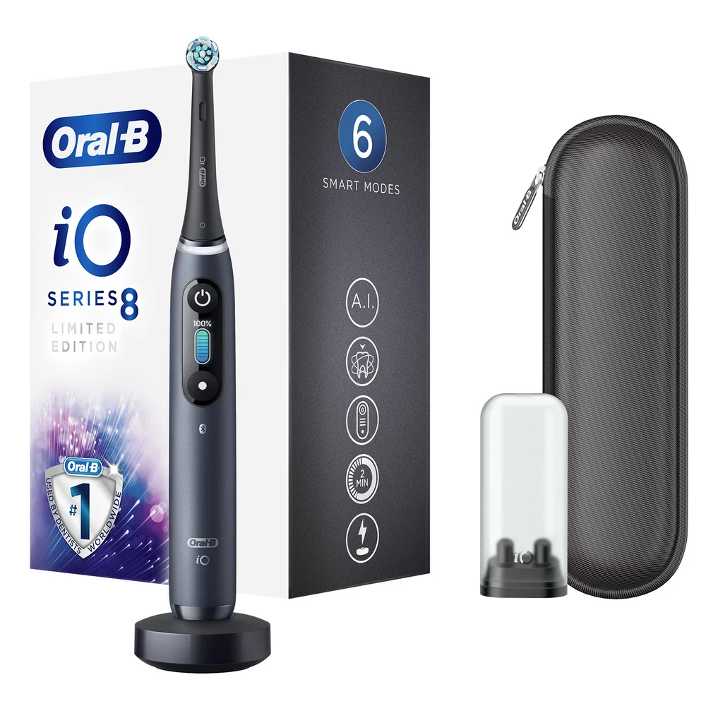 Oral-B iO8 Limited Edition Elektrische Tandenborstel Zwart Onyx Afbeelding 1
