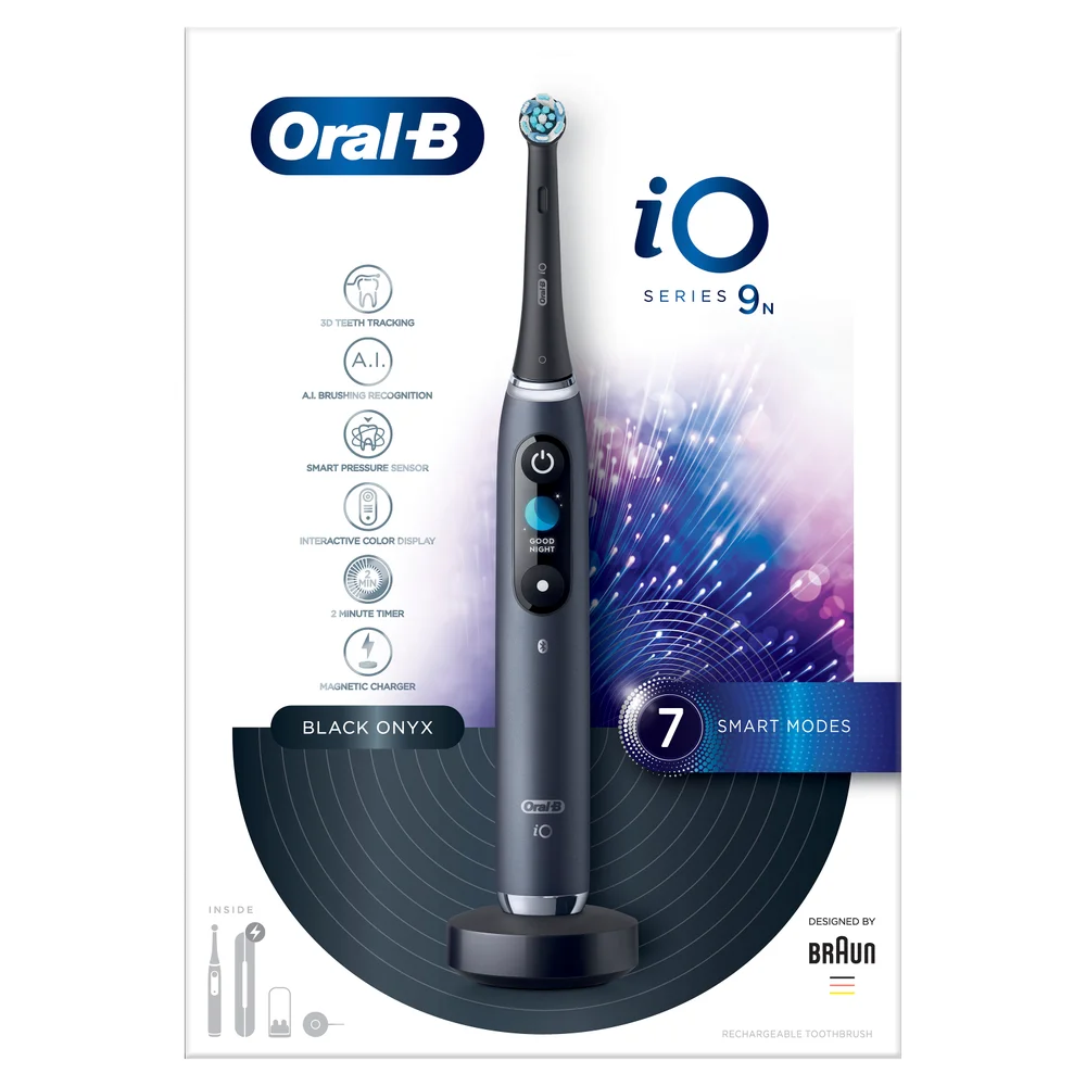 Oral-B iO9n Elektrische Tandenborstel Zwart Onyx Afbeelding 1