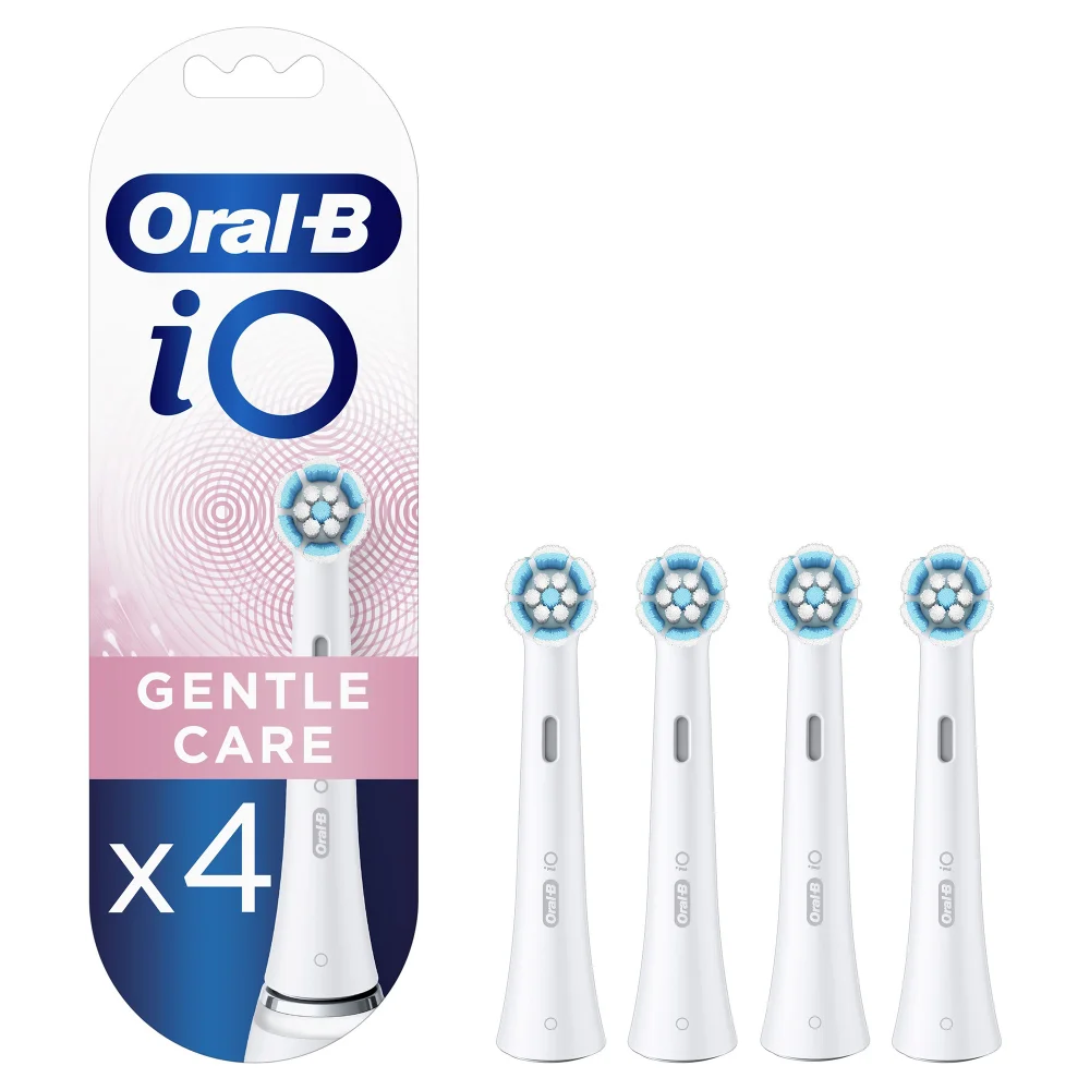 Oral-B iO Gentle Care Toothbrush Heads, Pack of 4 Counts (Dentist) Afbeelding 1