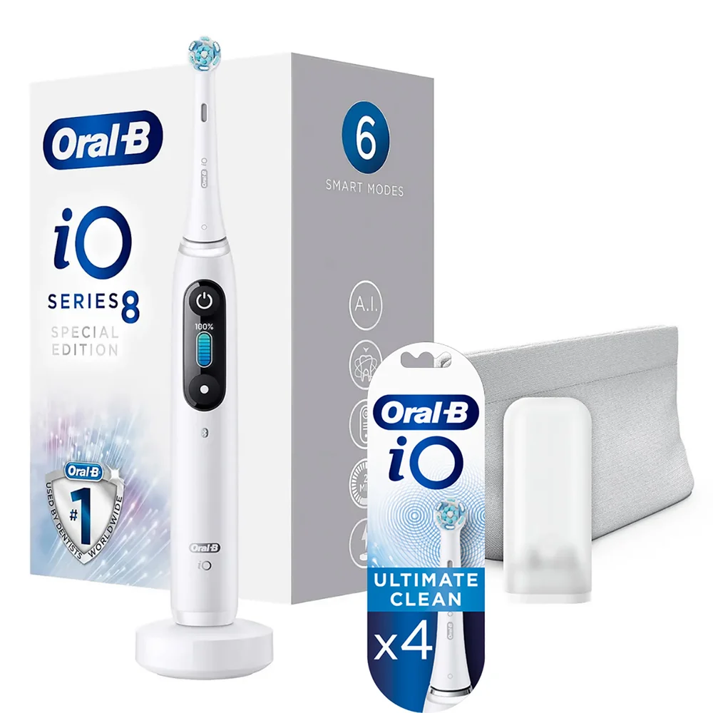 Oral-B iO8 Special Editie Elektrische Tandenborstel + 4 Opzetborstels Afbeelding 1