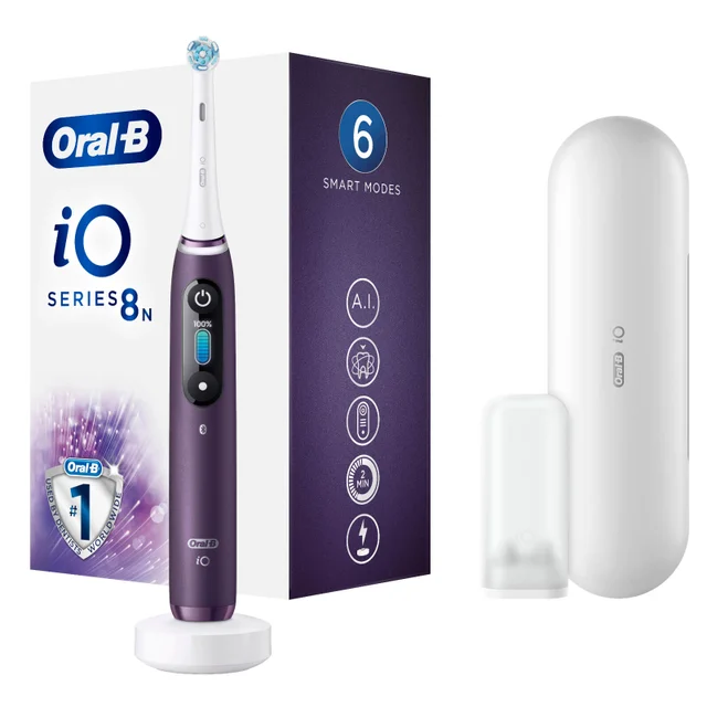 Oral-B iO 8N Elektrische Tandenborstel Violet