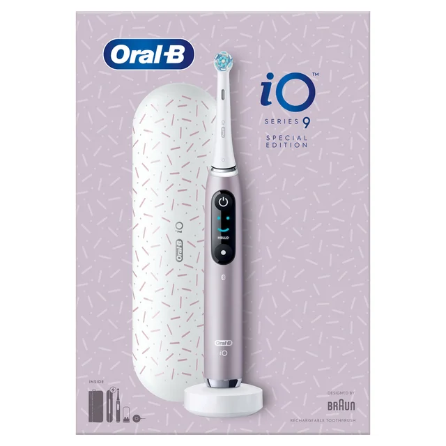 Oral-B iO 9 Special Edition Elektrische Tandenborstel Roze