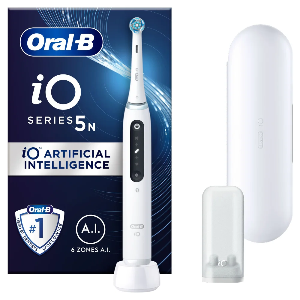 Oral-B iO 5N Elektrische Tandenborstel Wit Afbeelding 1
