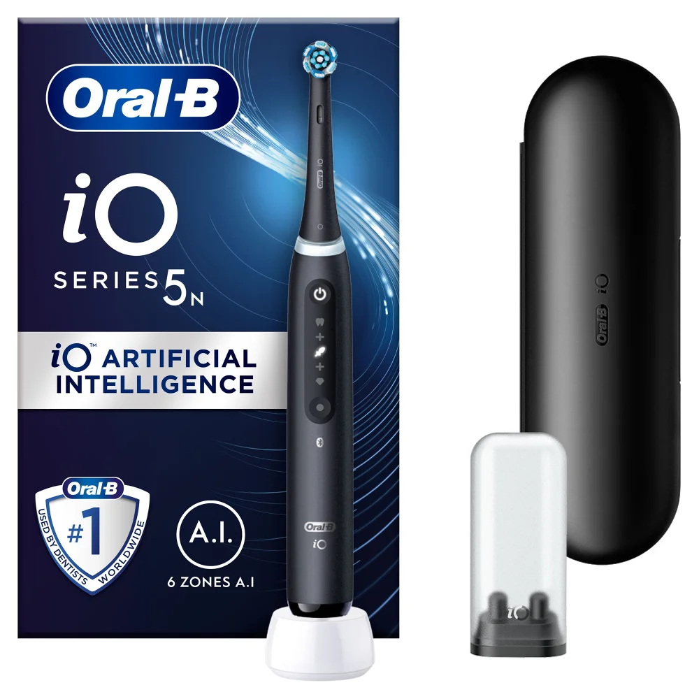 Oral-B iO 5N Elektrische Tandenborstel Zwart Afbeelding 1