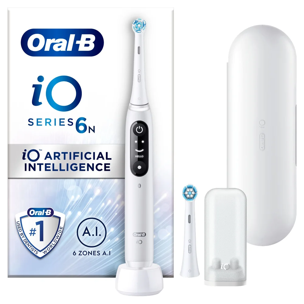 Oral-B iO 6N Elektrische Tandenborstel Wit Afbeelding 1