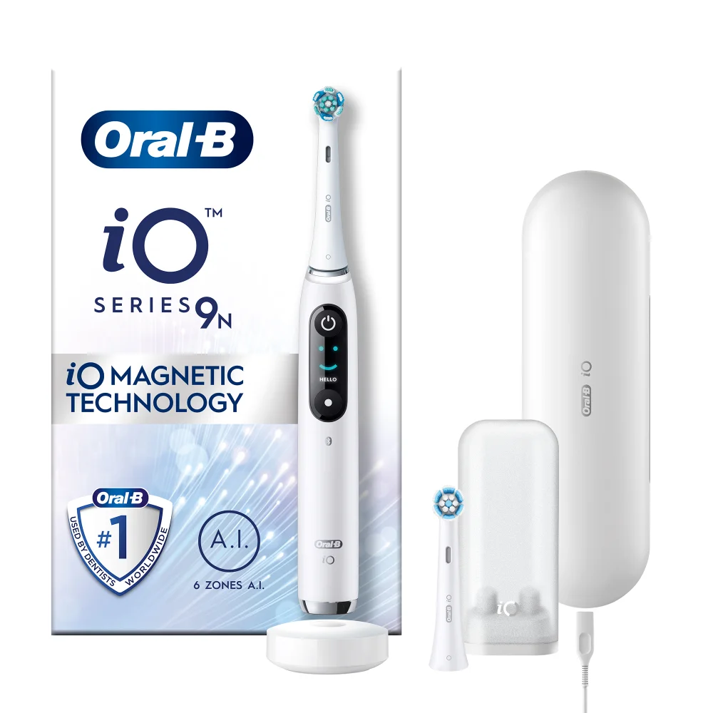 Oral-B iO 9N Elektrische Tandenborstel Wit Afbeelding 1