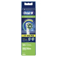 Oral-B Cross Action Opzetborstels, Verpakking Van 10