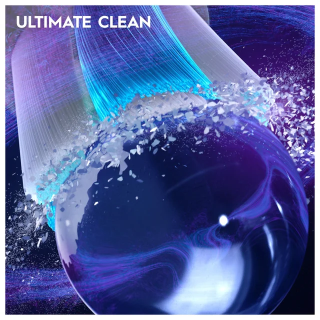 Oral-B iO Ultimate Clean Opzetborstels Zwart, 6 Stuks