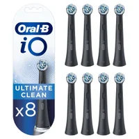 Oral-B iO Ultimate Clean Opzetborstels Zwart, 8 Stuks - undefined undefined
