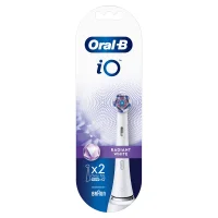 Oral-B iO Radiant White Opzetborstels Wit, 2 Stuks - undefined undefined