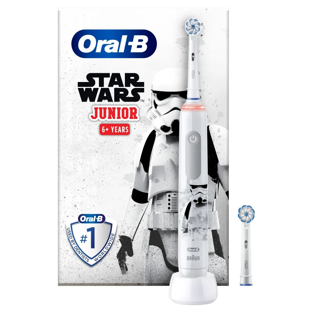 Oral-B Pro Junior Star Wars Elektrische Tandenborstel - Voor Kinderen Vanaf 6 Jaar Afbeelding 1