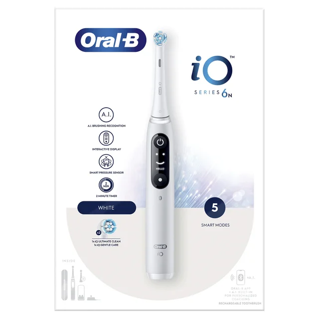 Oral-B iO 6N Elektrische Tandenborstel Wit