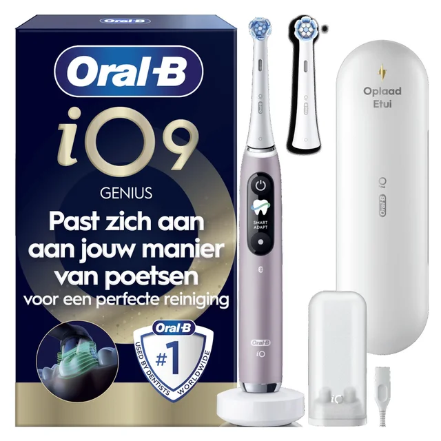 Oral-B iO 9N Elektrische Tandenborstel Roze Quartz