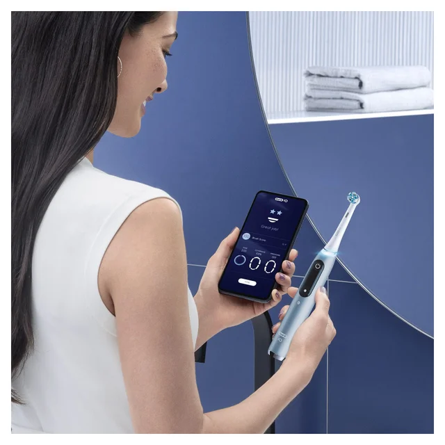 Oral-B iO 9 Special Edition Elektrische Tandenborstel Blauw