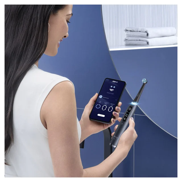Oral-B iO 9 Special Edition Elektrische Tandenborstel Zwart Onyx