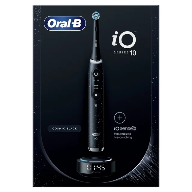 Oral-B iO 10 Elektrische Tandenborstel Cosmic Zwart