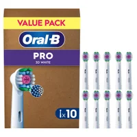 Oral-B Pro 3D White Opzetborstels, 10 Stuks