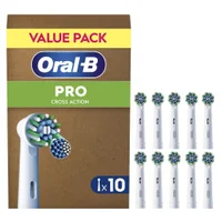 Oral-B Pro Cross Action Opzetborstels, 10 Stuks
