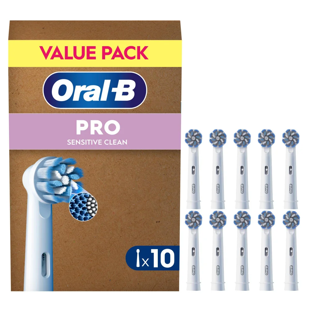 Oral-B Pro Sensitive Clean Opzetborstels, 10 Stuks Afbeelding 1