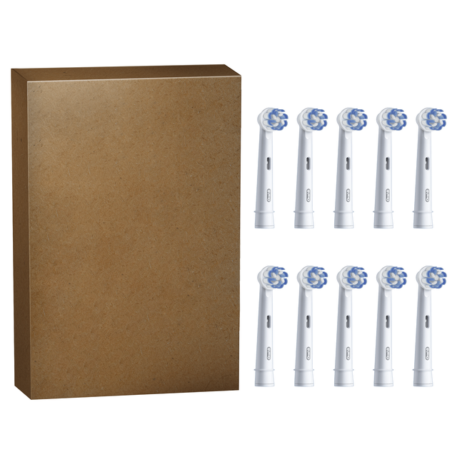 Oral-B Pro Sensitive Clean Opzetborstels, 10 Stuks