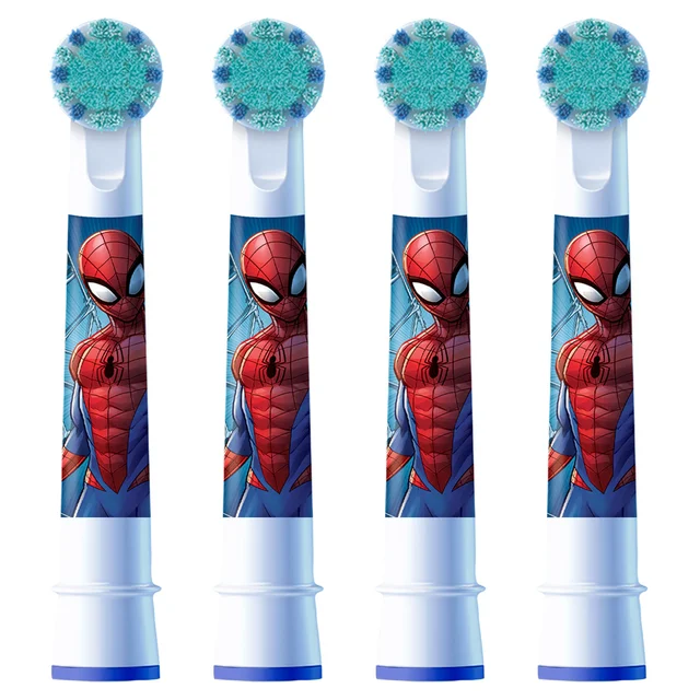 Oral-B Opzetborstels Voor Kinderen Spiderman, 4 Stuks