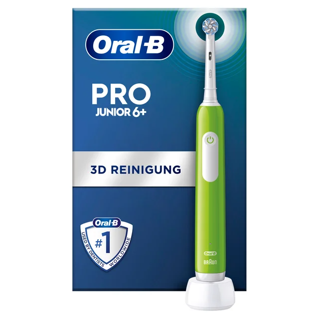Oral-B Pro Junior Green Electric Toothbrush (Various Options)
