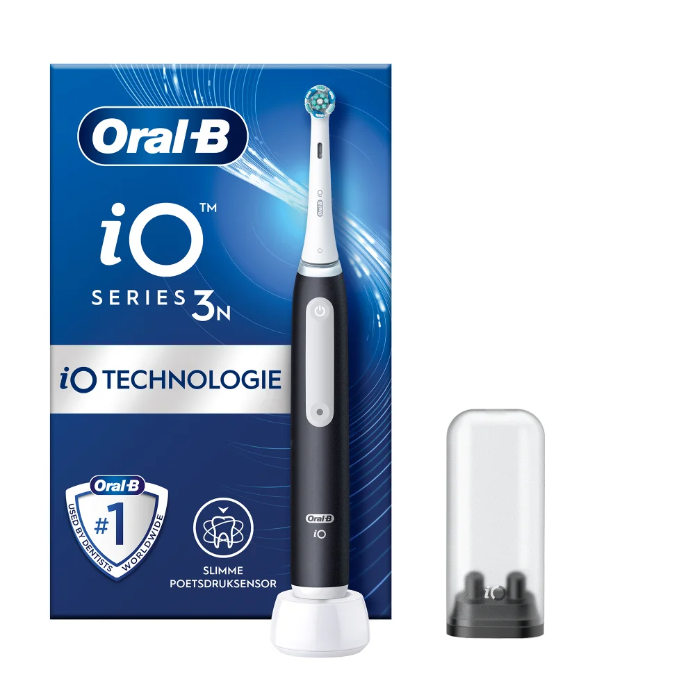 Oral-B iO 3 Elektrische Tandenborstel Zwart Afbeelding 1