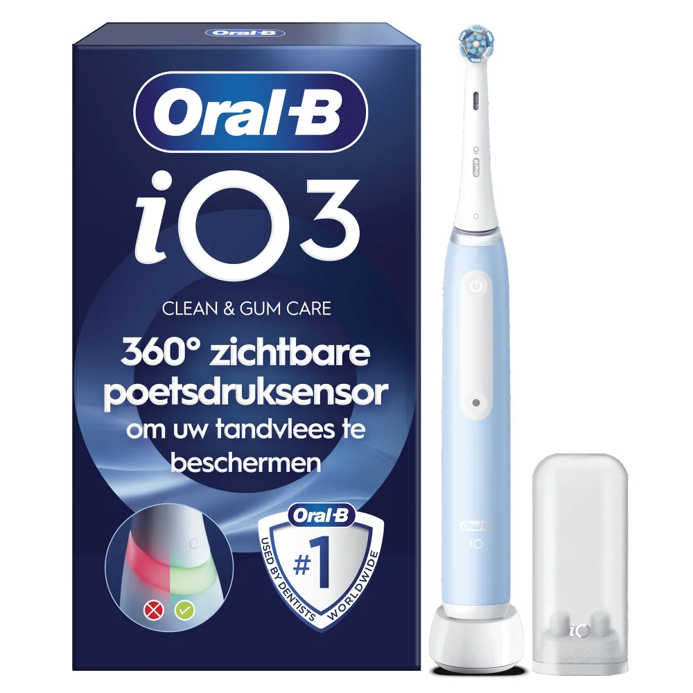 Oral-B iO 3 Elektrische Tandenborstel Blauw Afbeelding 1